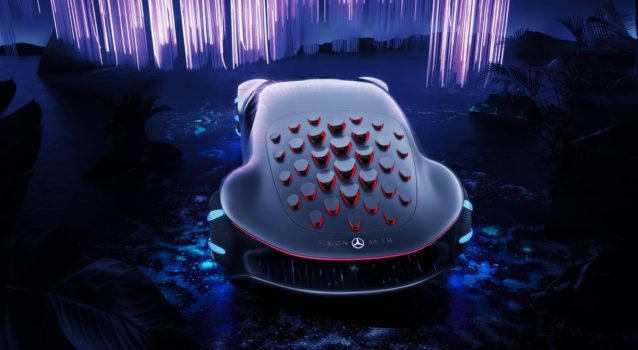 Mercedes-Benz Unveils Concept Car Inspired by "Avatar" Movie