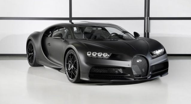 Bugatti Unveils First Chiron Noire