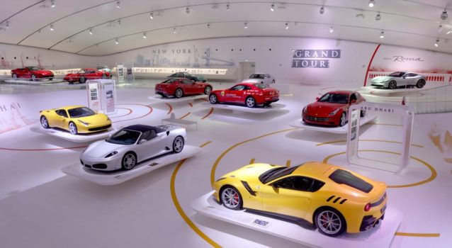Ferrari Museum Debuts new Exhibit “Grand Tour”
