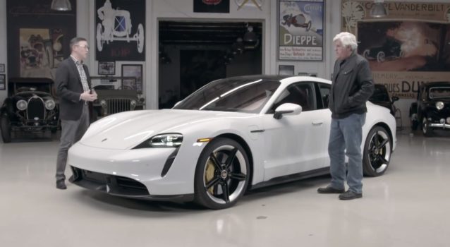 Jay Leno Drives Porsche Taycan Turbo S