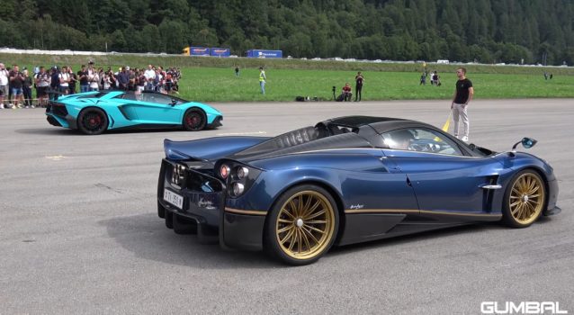 See Paganis Race Other Hypercars in Switzerland