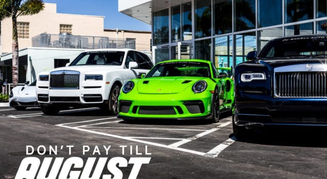 Excell Auto Group: Don’t Pay Till August!
