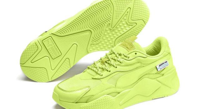 Mercedes AMG Petronas RS-X Sneakers Shine in Sunny Lime