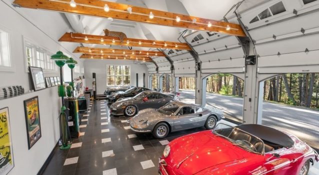 Home of the Day: Massachusetts Mansion for a Car Collector