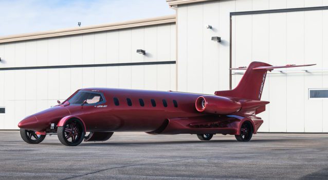 Wild and Street-Legal Lear Limo Jet Heading to Mecum Auction