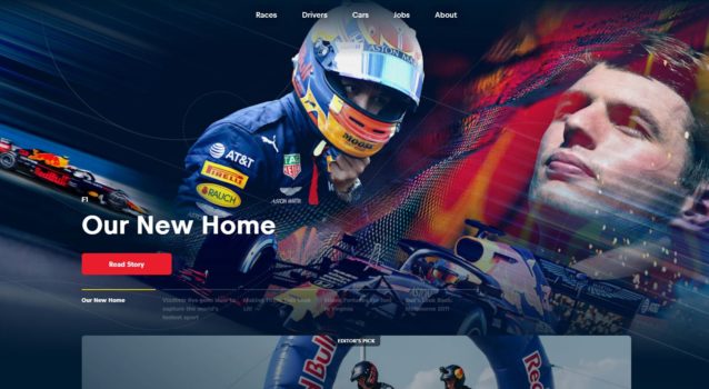 Red Bull Racing Launches New Website