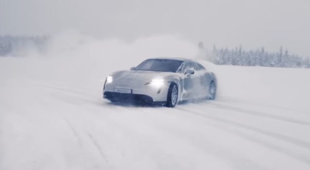 Porsche Ice Stories Takes the Taycan Above the Arctic Circle