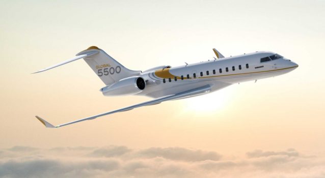 Bombardier Introduces Global G5500 With Incredible Range