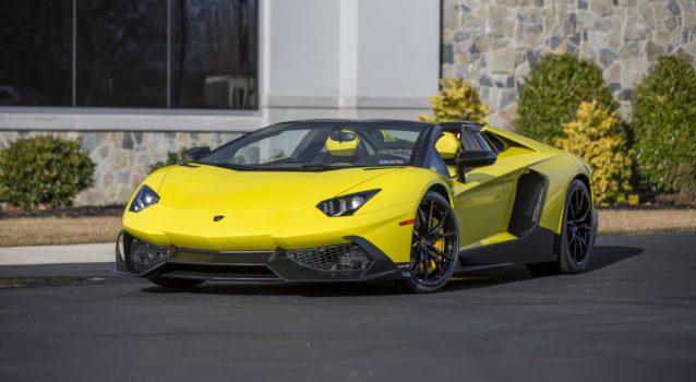 Mecum To Auction 50th Anniversary Aventador Roadster w/88 Miles in  Indianapolis