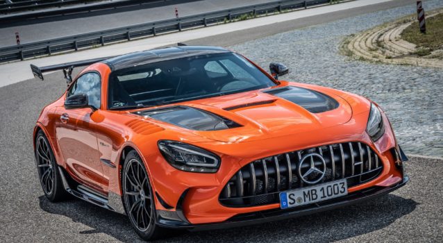 Mercedes-AMG GT Black Series Shown in Exclusive Magma Beam