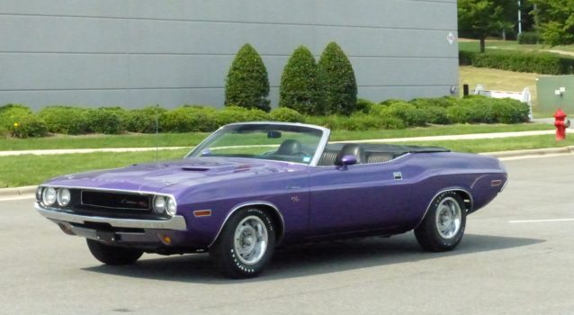 Ultra Rare 1970 Dodge Challenger R/T Convertible Being Auctioned by GAA Classic Cars – 1 of 99