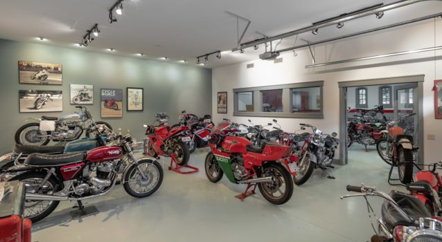 Home of the Day: A Mansion Perfect for Motorcycle Enthusiasts