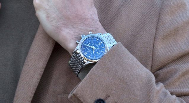 Carl F. Bucherer Reveals New Manero Flyback With Blue Dial