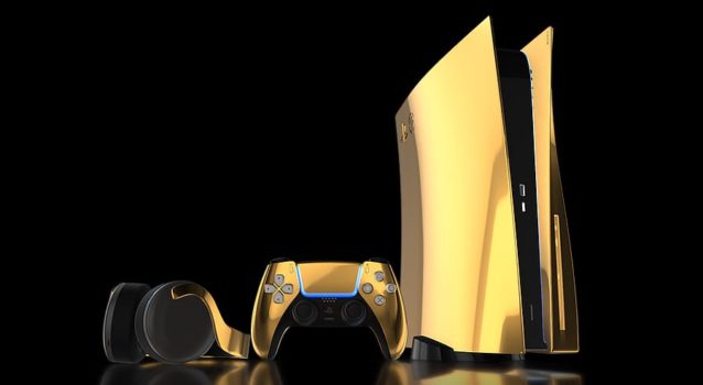 This Golden PlayStation 5 is the Most Luxurious Gaming Console