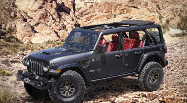 Jeep Introduces New 6.4-liter V8 Wrangler Concept