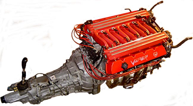 The 1991-1995 Dodge Viper Engine and Transmission are beefy. 