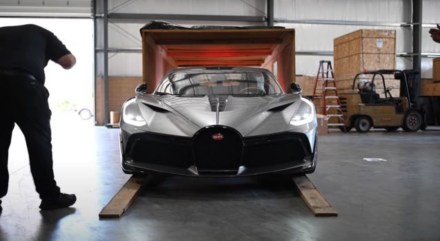 See the Unboxing of the First Bugatti Divo in the US