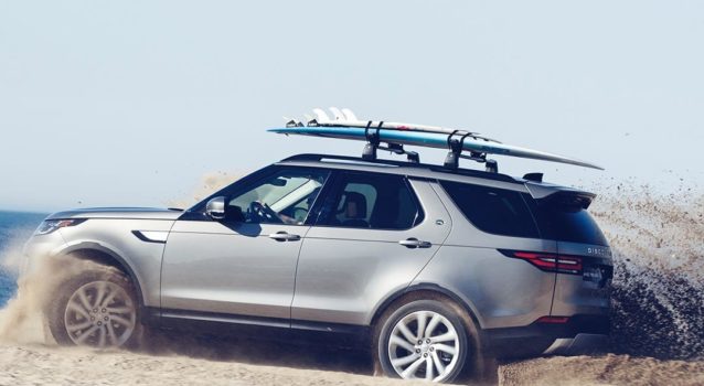 Laird Hamilton Uses the Land Rover Discovery as a Surfmobile