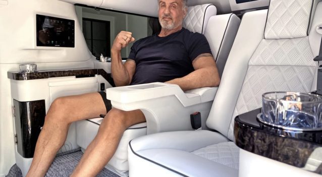Sylvester Stallone’s Insane Stretched Cadillac Escalade is For Sale