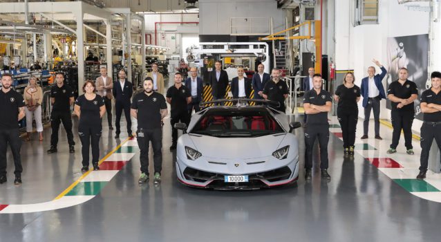 The 10,000th Lamborghini Aventador Has Been Created