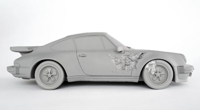 Daniel Arsham Announces Release Date For An Eroded Porsche 911 Turbo Sculpture