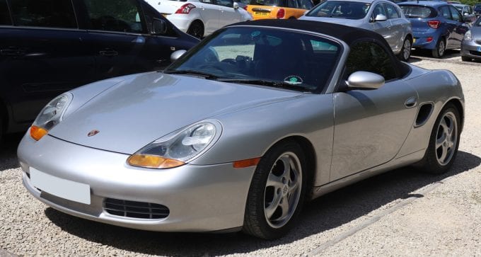 The early Porsche Boxster for sale is a great bargain for a mid-engine convertible