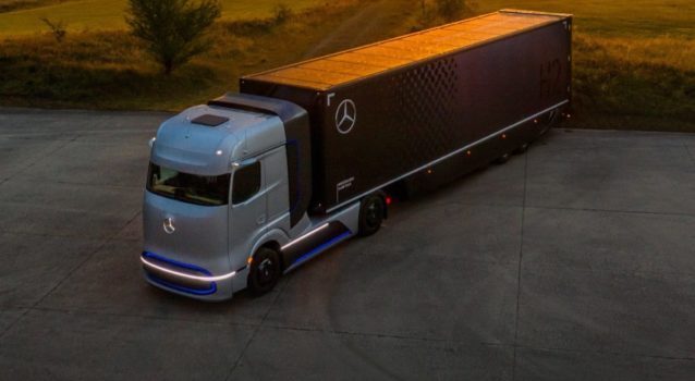 Mercedes-Benz Unveils Hydrogen-Powered Semi Truck
