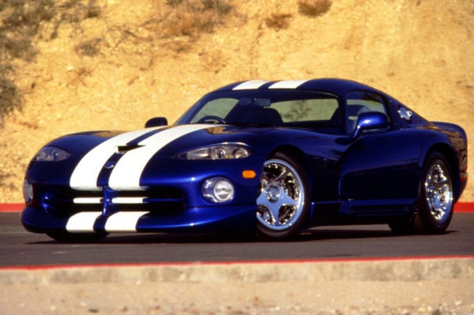 Chrome was still king on the 1996-2002 Dodge Viper