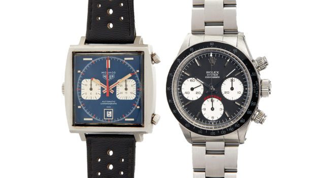 Paul Newman Rolex Daytona And Steve McQueen TAG Heuer Monaco To Be Auctioned By Phillips