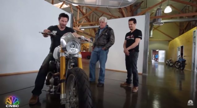 Jay Leno and Keanu Reeves Ride The Latest ARCH Motorcycle