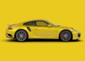 Porsche Puma Yellow Car