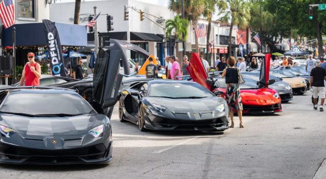 3rd Annual Exotics On Las Olas See Massive Turnout of Cars and Guests