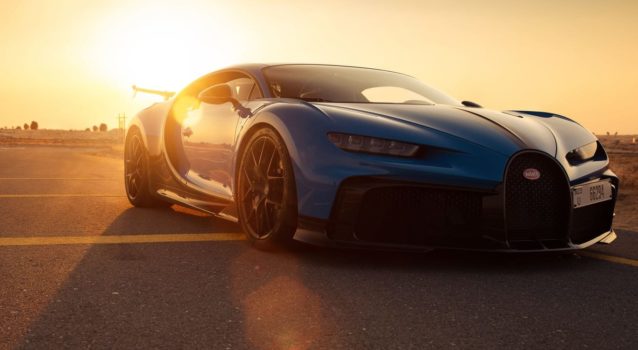 Bugatti Chiron Pur Sport Test Drives In Dubai