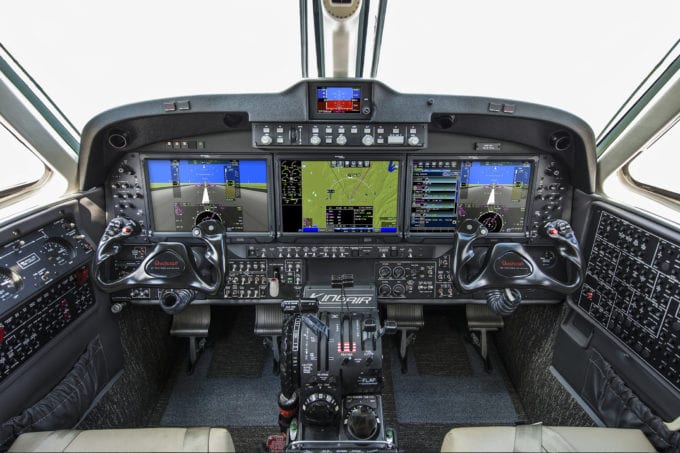 King Air 260 Cockpit