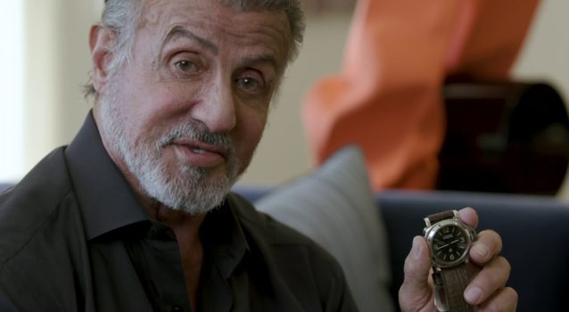 Watch Sylvester Stallone Show His 5 Timepieces Headed To Phillips Auction In NYC