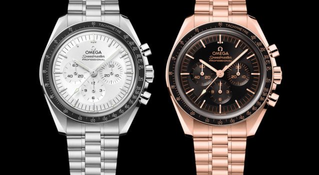 Omega Releases Two New Gold 4th Generation Speedmaster Moonwatch Professional Models