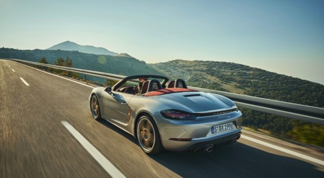 Porsche Boxster 25 Years Edition In Action