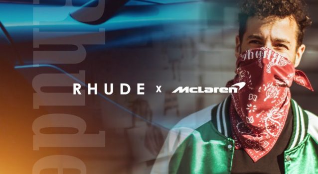 Watch Daniel Ricciardo Preview The McLaren x RHUDE Apparel Collection