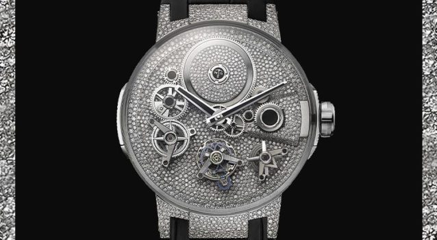 Ulysse Nardin Unveils An Exclusive Diamond-Covered Sparkling Free Wheel