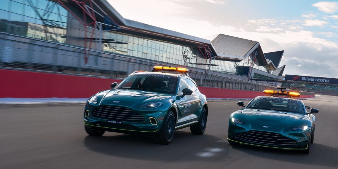 Aston Martin VantageDBXOfficial Safety and Medical cars of Formula One02