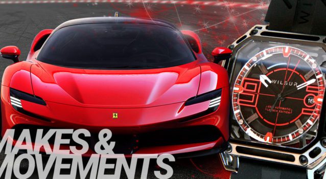 Makes And Movements: 2021 Ferrari SF90 Stradale x Wilbur Automatic Launch Edition-JWB