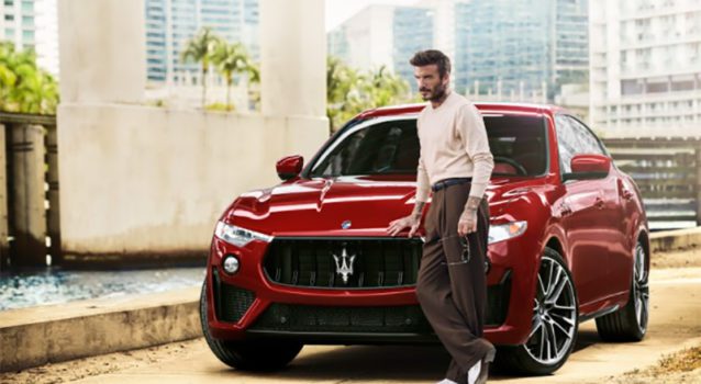 David Beckham is Now a Maserati Brand Ambassador