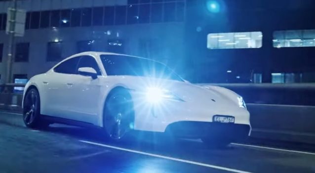 Porsche Taycan Electrifies Sydney Harbour