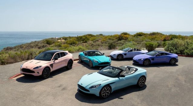 Aston Martin Newport Beach’s Pastel Collection Revealed