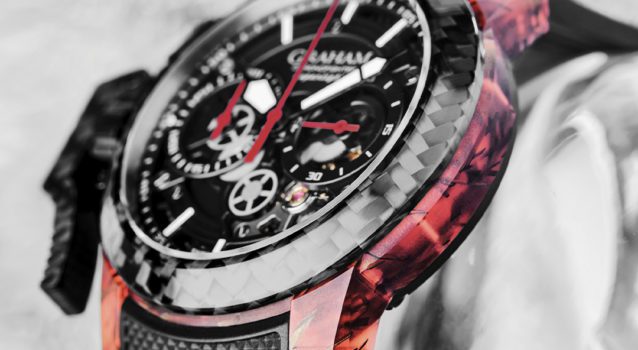 Graham Watches Releases The New Chronofighter Superlight Translucent Carbon Skeleton
