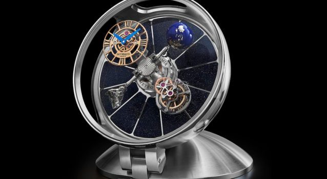 Jacob & Co. Releases A Limited-Edition Astronomia Table Clock