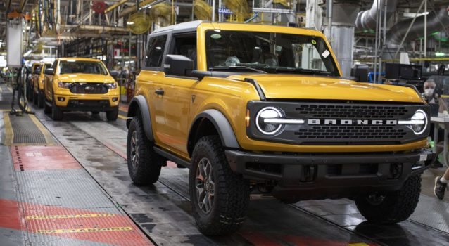 Production of the 2021 Ford Bronco is Finally Underway