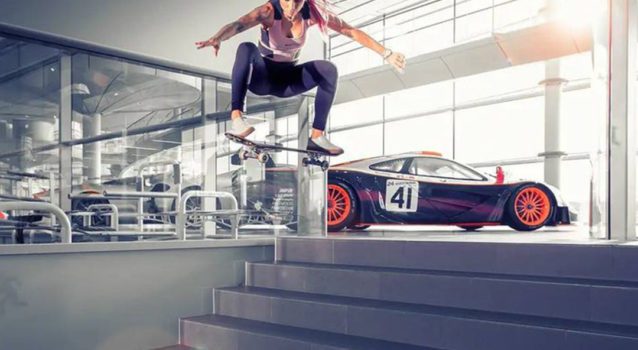 Watch McLaren Automotive Go Skateboarding With Leticia Bufoni