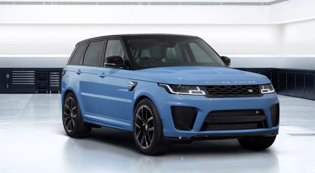 Land Rover Special Vehicle Operations Creates The Range Rover Sport SVR Ultimate Edition