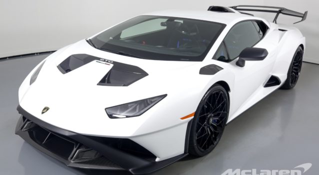 This 2021 Lamborghini Huracán STO Is Now Available At McLaren Charlotte